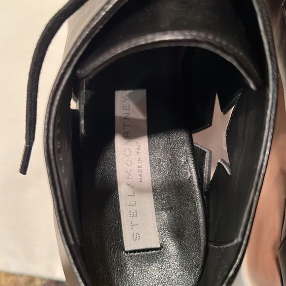 STELLA McCartney Elyse Transparency Stars Platform Shoes ( Black in size 37) - Picture 4 of 8